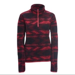 Aeropostale Girl Printed Half-zip Fleece Jacket